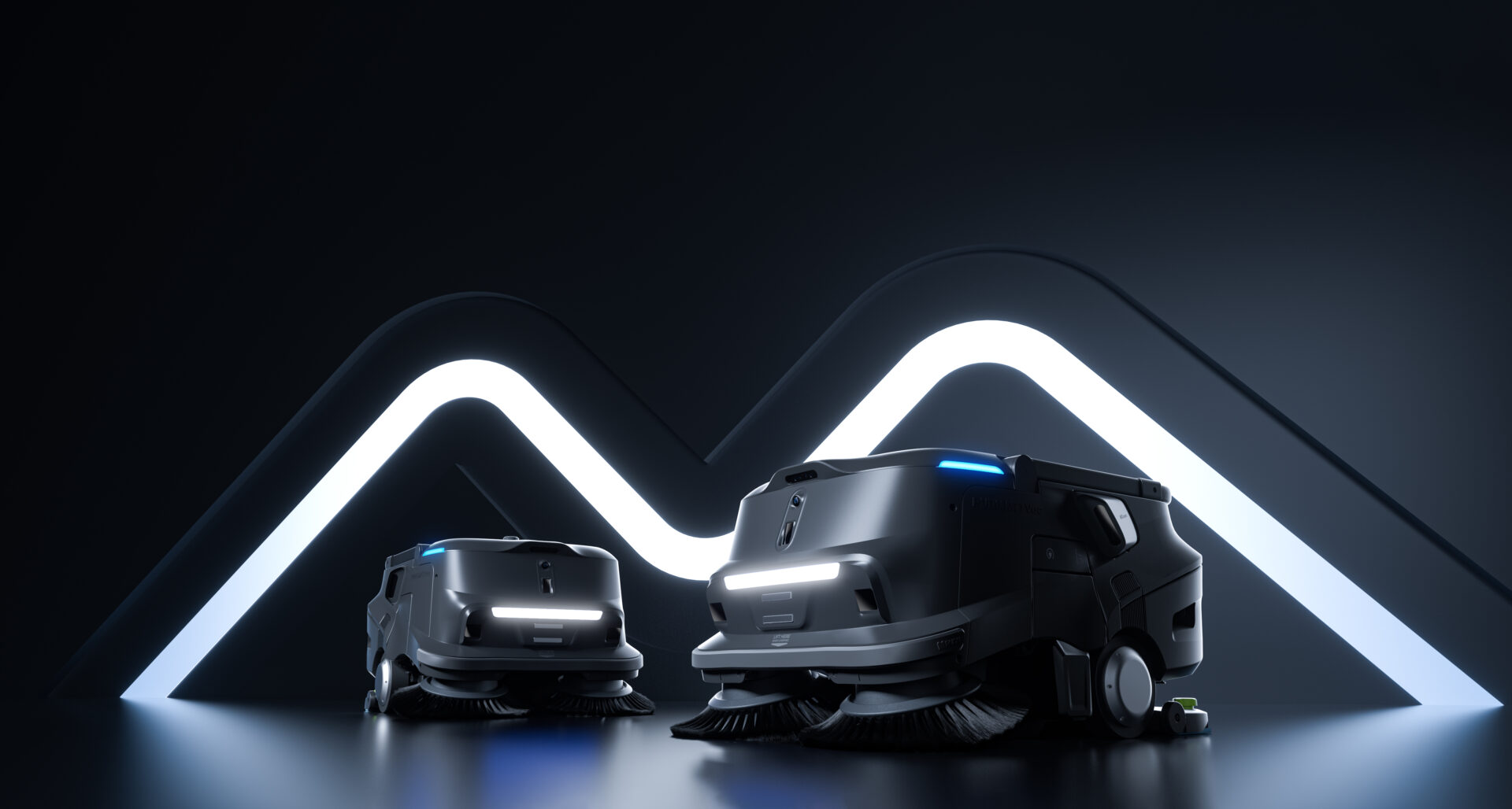 MT1 VAC Reinigungsroboter säubert große Innenflächen mit hoher Leistung