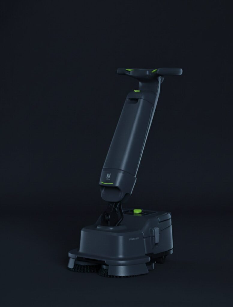 SH1 Reinigungsroboter mit breiter Arbeitsbreite für Parkflächen